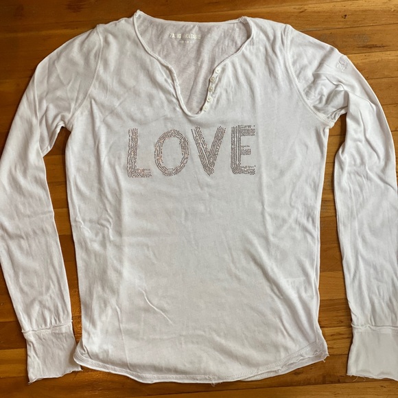 Zadig & Voltaire LOVE top sz XS - Picture 3 of 3